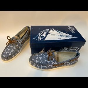 NEW Sperry anchor top siders / boat shoes - 7.5